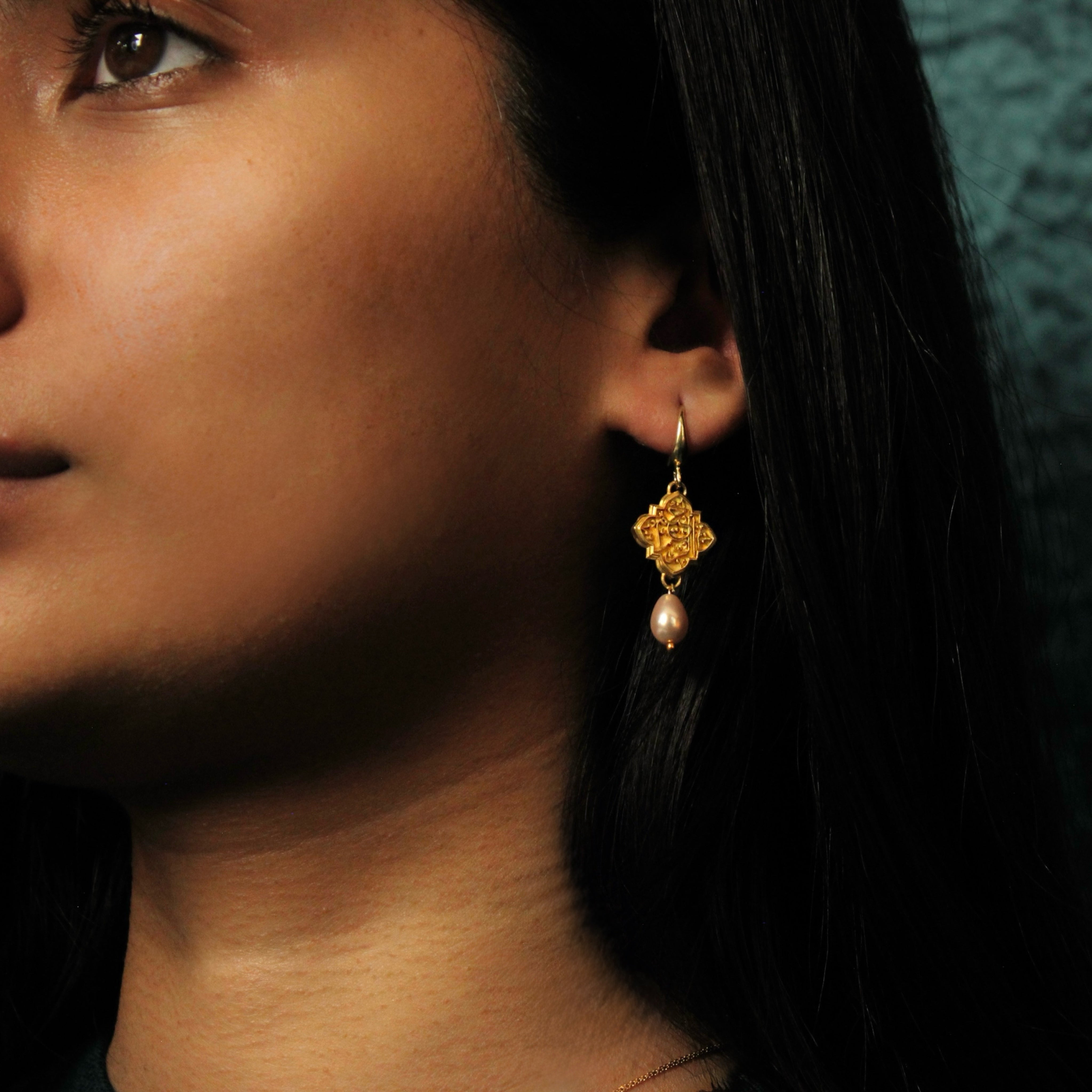 Iman Earrings - 2 Link
